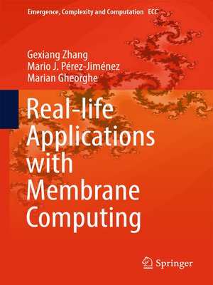 cover image of Real-life Applications with Membrane Computing